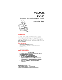 Thumbnail of document Manual - PV350 Pressure Vacuum Module
